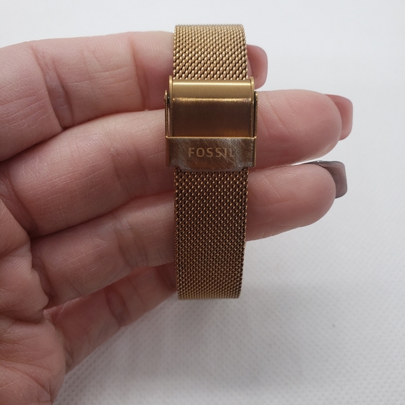 Fossil Jacqueline Wink Eye Gold Ladies Watch - Picture 7 of 10